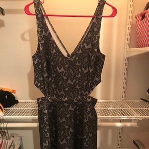 Slit Side Cocktail Dress